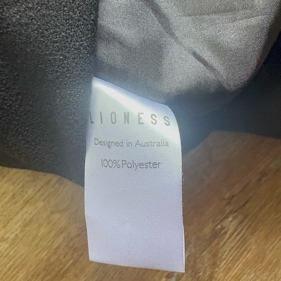 LIONESS Womens Size M Black Blazer Jacket - Picture 7 of 7